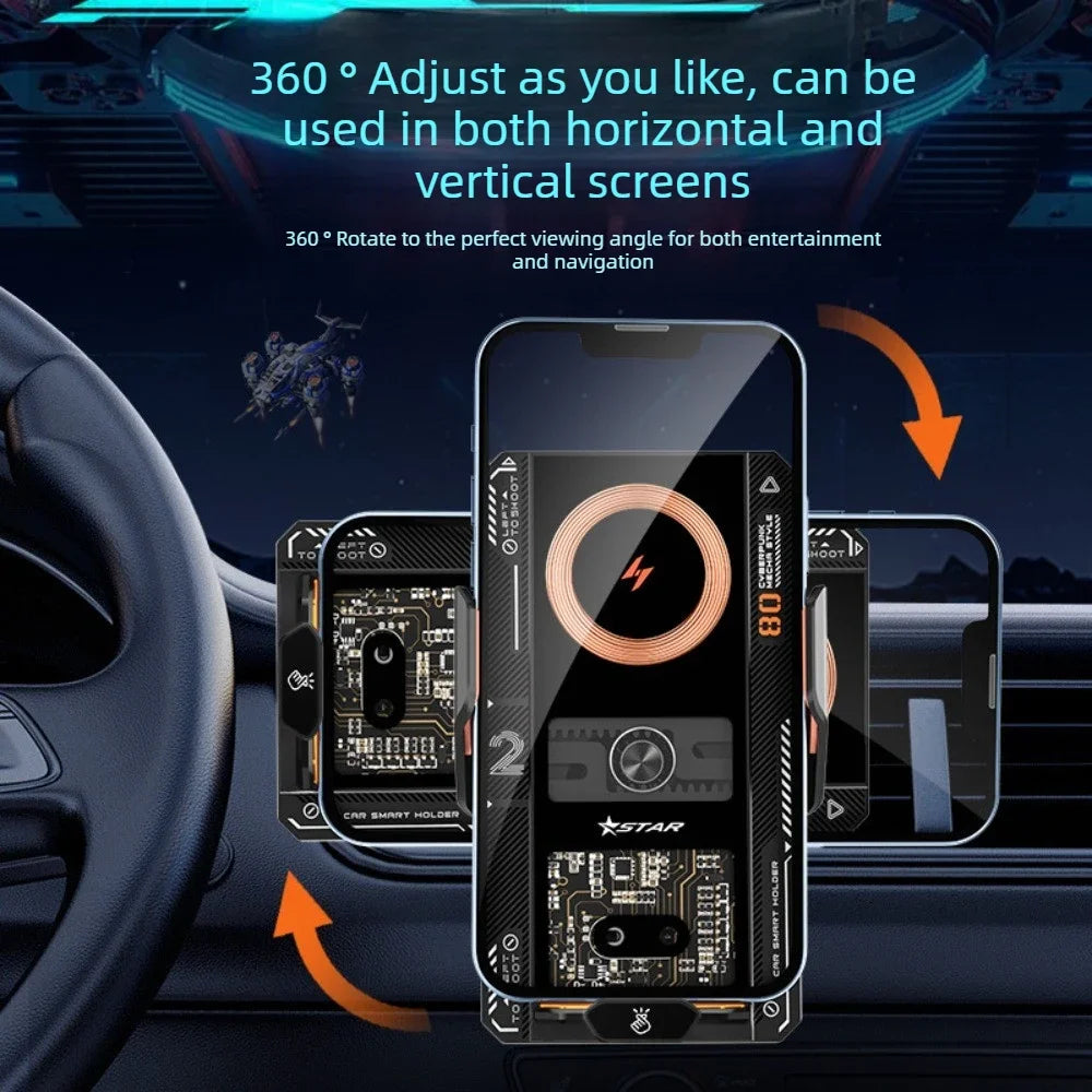 Car Smart Sensing Automatic Clamping Mounts